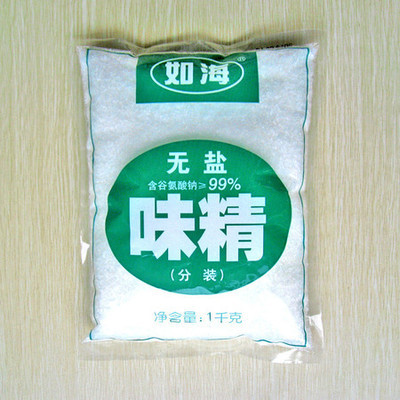 如海 味精 食用味精 加鮮味精 無鹽味精 1000g-郵樂