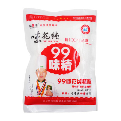 味花純99味精200g圖片